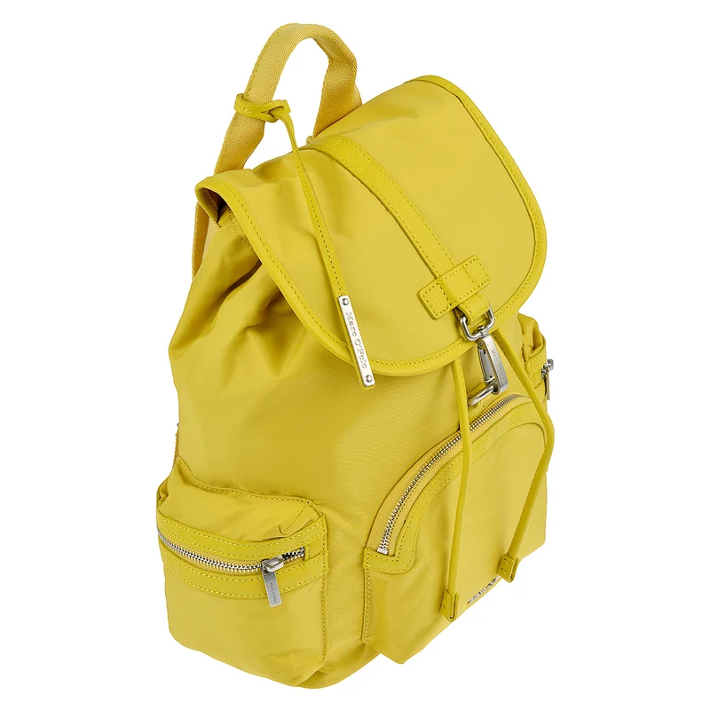 Marc O'Polo Nylon Rucksack in Gelb