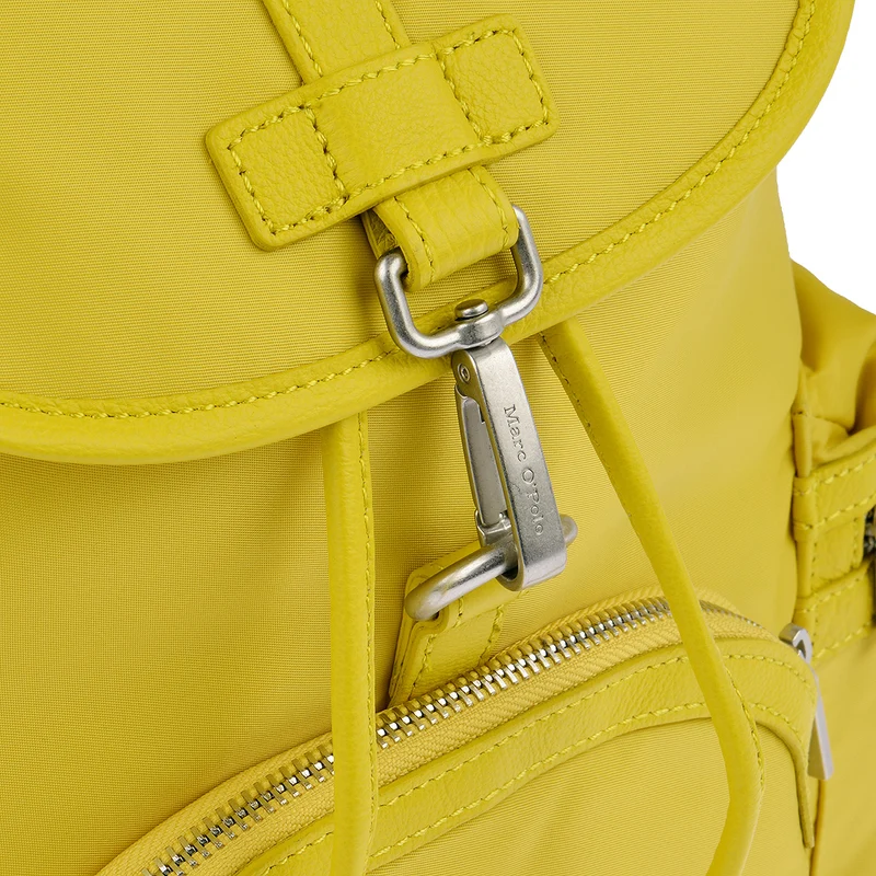 Marc O'Polo Nylon Rucksack in Gelb