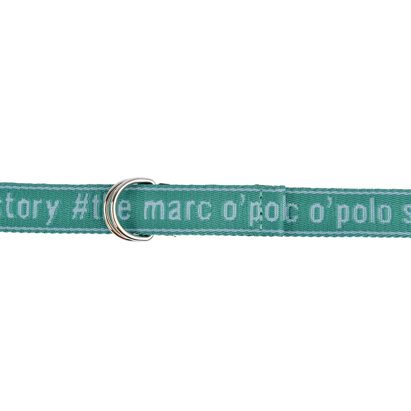 Marc O'Polo Ring Gürtel in Grün/Blau 2,5 cm