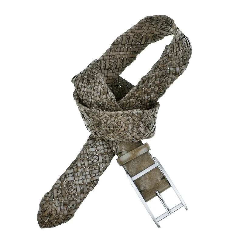 Reptile's House Kalbsleder Gürtel OIA in Taupe