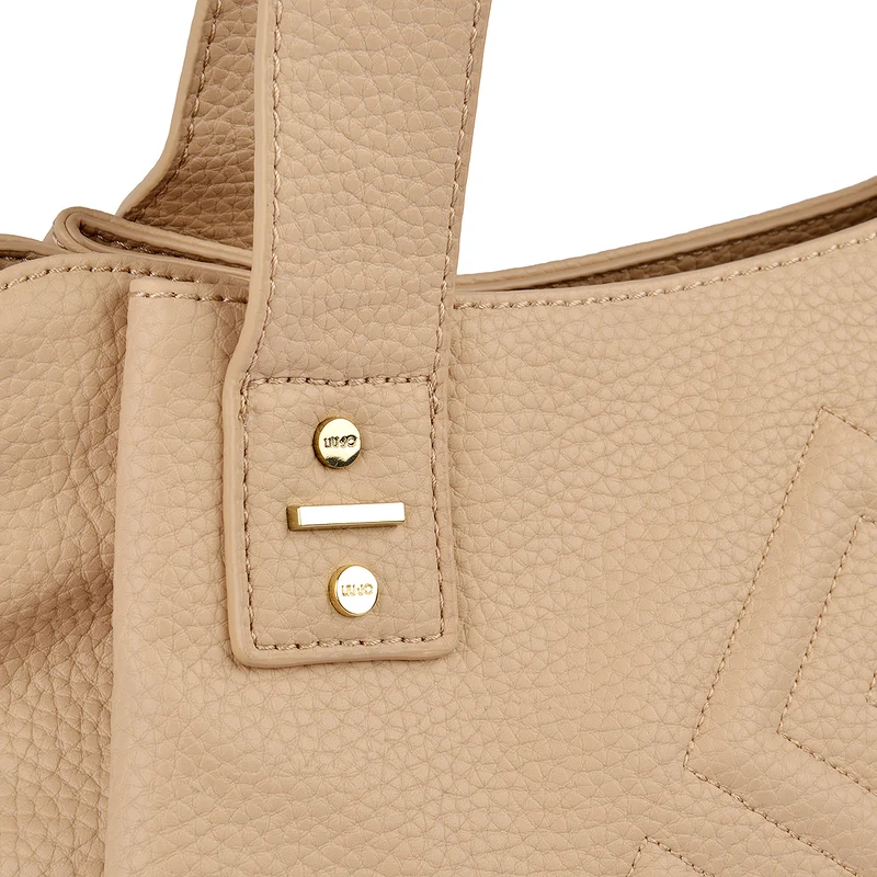 LIU JO Beuteltasche Dorado in Hellbeige