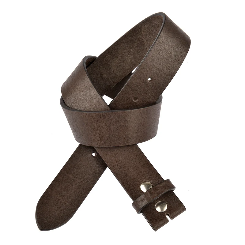 ELBBELT Rindsleder Gürtel in Braun 4cm