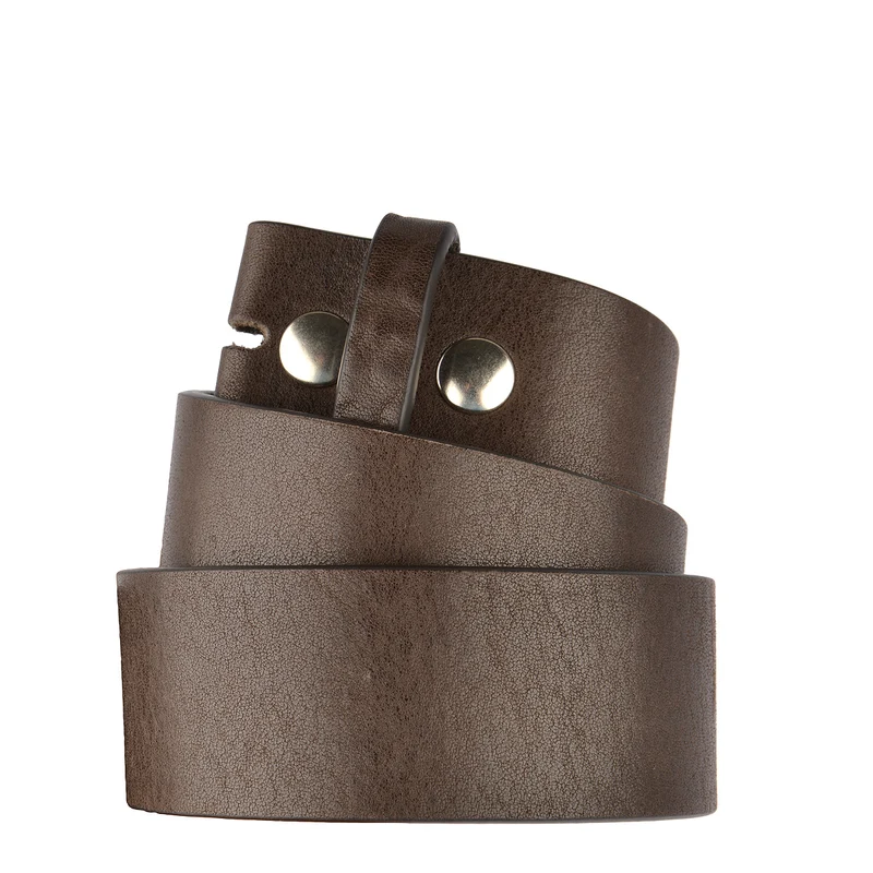 ELBBELT Rindsleder Gürtel in Braun 4cm