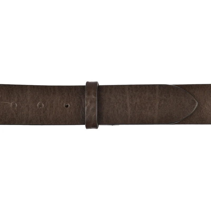 ELBBELT Rindsleder Gürtel in Braun 4cm