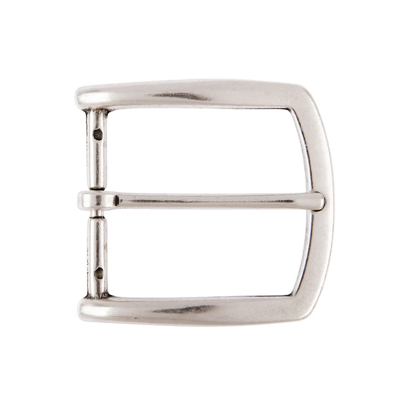 ELBBELT Gürtelschnalle AHOI in Silber matt 4cm