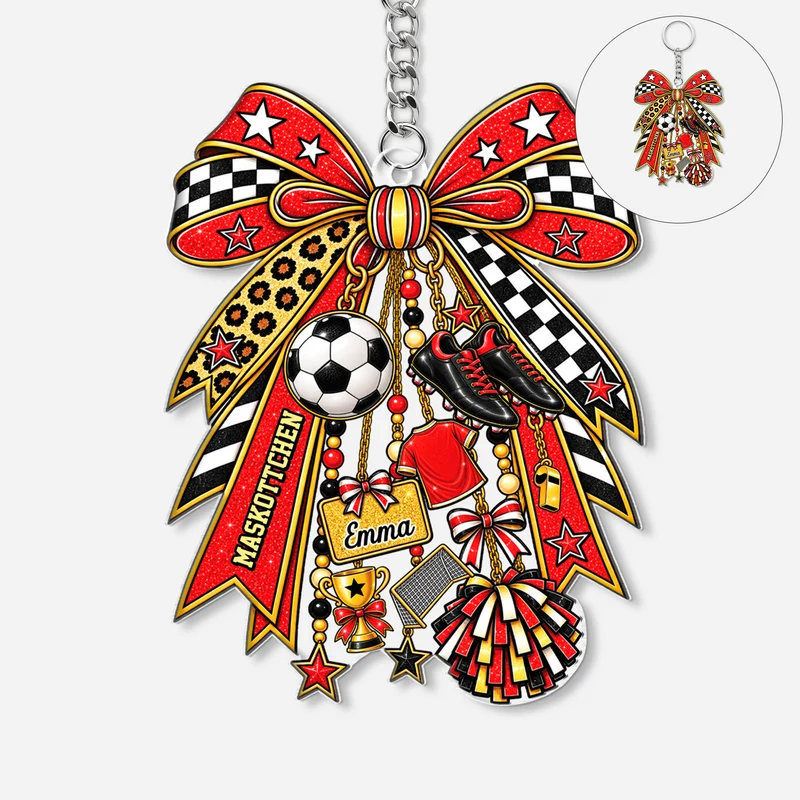 Sportart - Acryl Schlüsselanhänger Personalisiert
