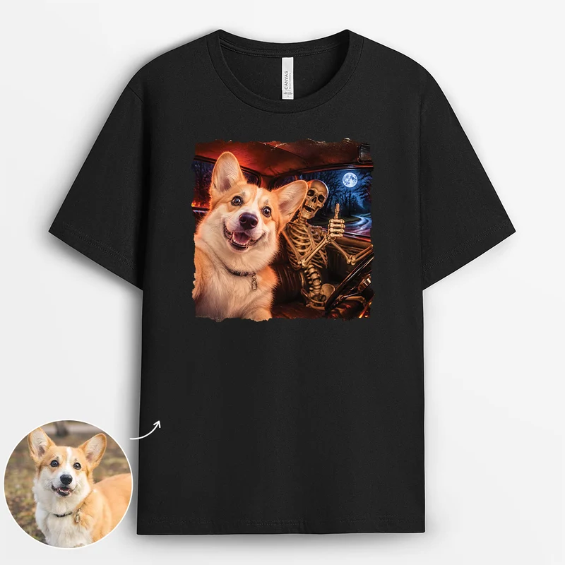 Haustier Lustig Halloween - Personalisierte T Shirts