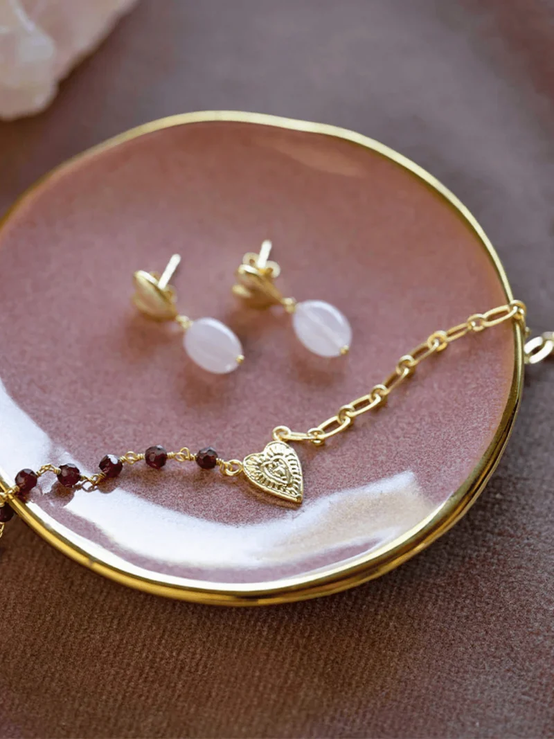 Thinking Granat Armband