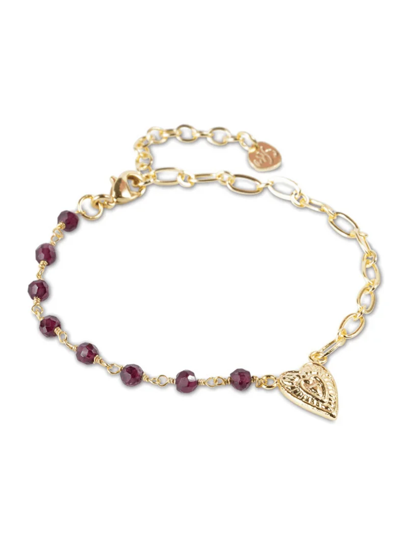 Thinking Granat Armband