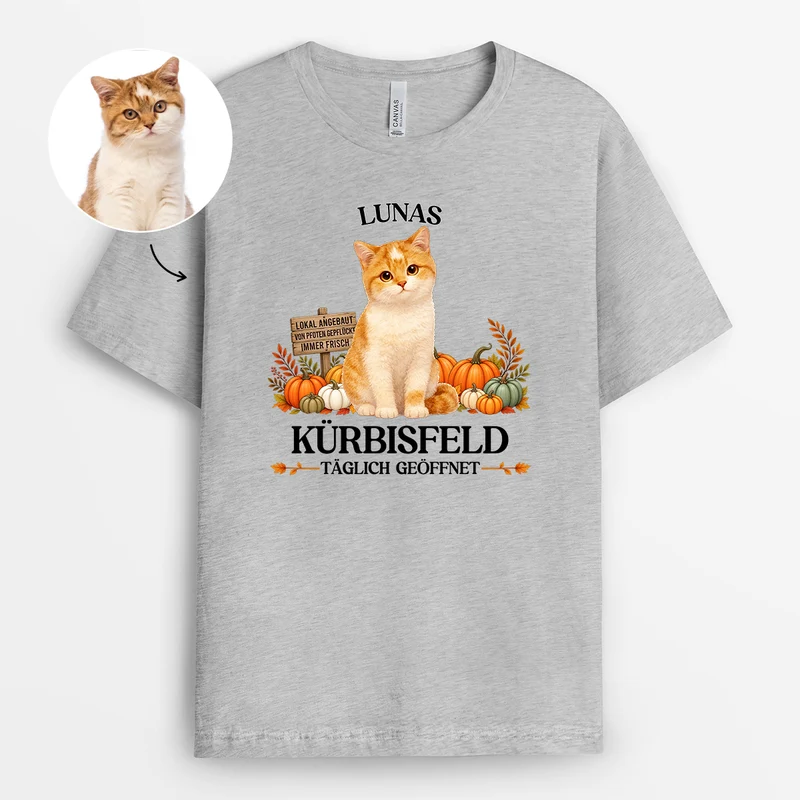Haustier AI Bild Generator - Herbst T Shirts Personalisiert