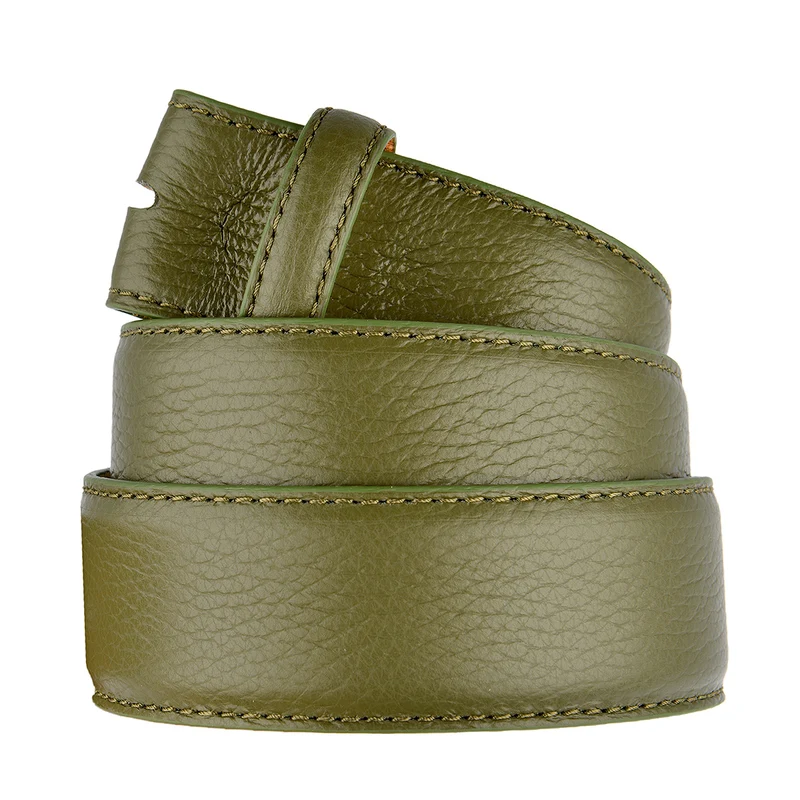 VMP Rindsledergürtel in Khaki