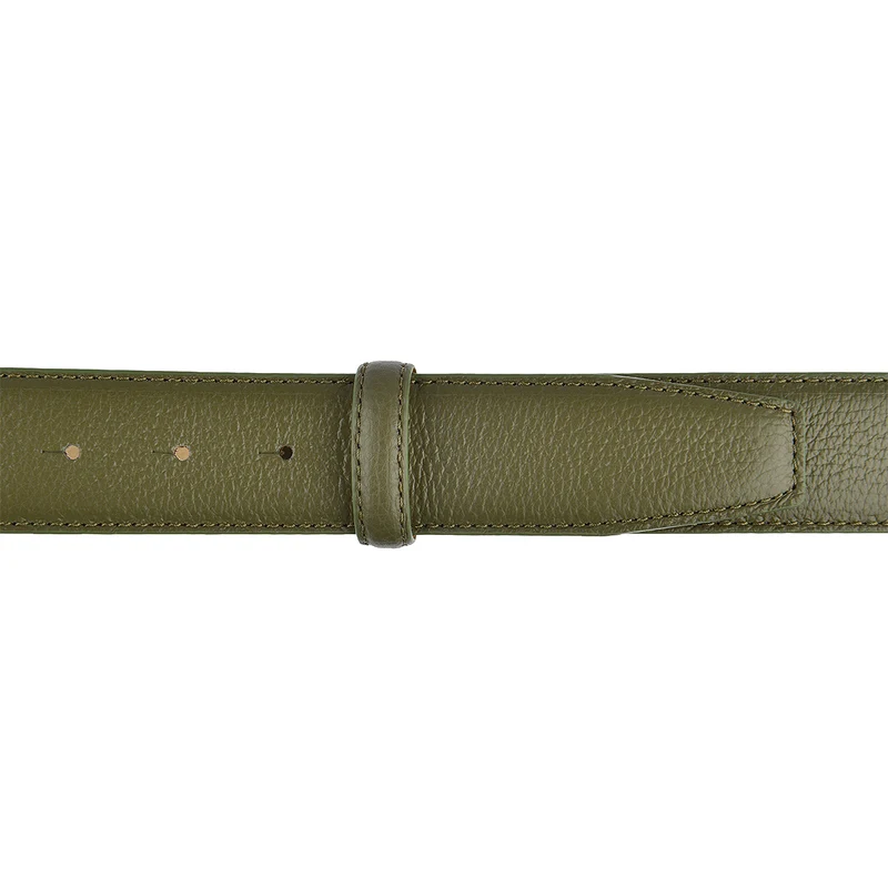 VMP Rindsledergürtel in Khaki