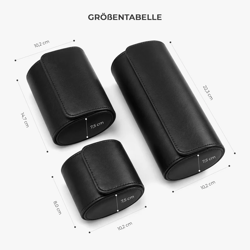 Legende Ehemann Papa Opa - Personalisiertes Geschenk | Uhrenetui Leder