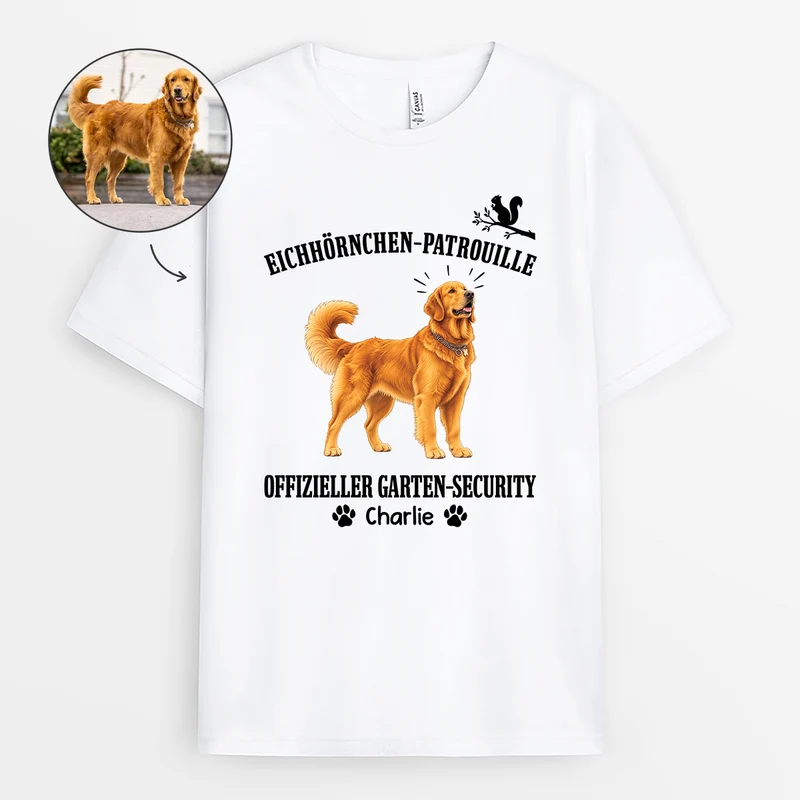 Haustier - Personalisiertes Geschenk | T Shirt Mit AI Bild Generator