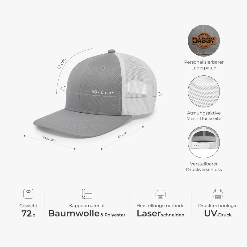 Die Legende Ist Im Ruhestand - Personalisiertes Geschenk | Cap Mit Lederpatch Männer Frauen