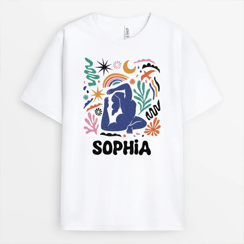 Yoga Frau - Personalisiertes Geschenk | Yoga Shirt Damen