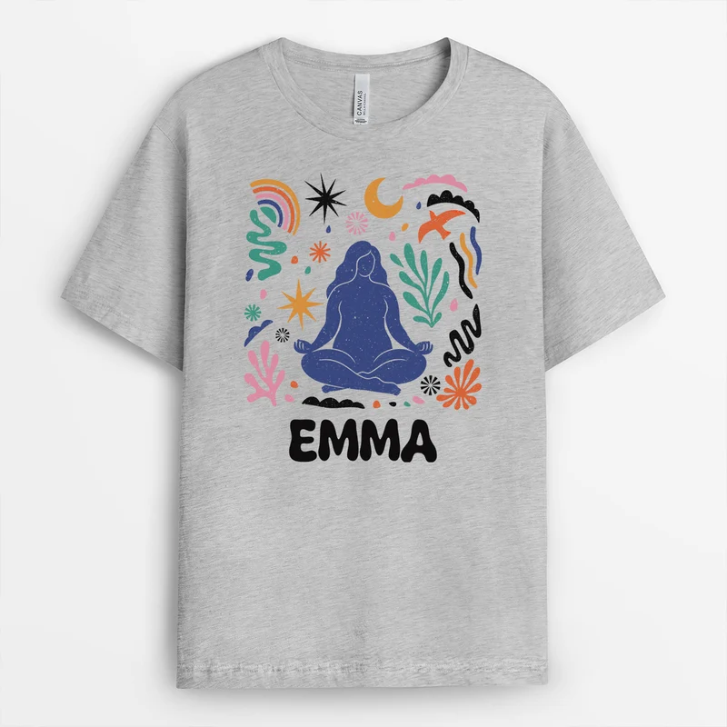 Yoga Frau - Personalisiertes Geschenk | Yoga Shirt Damen
