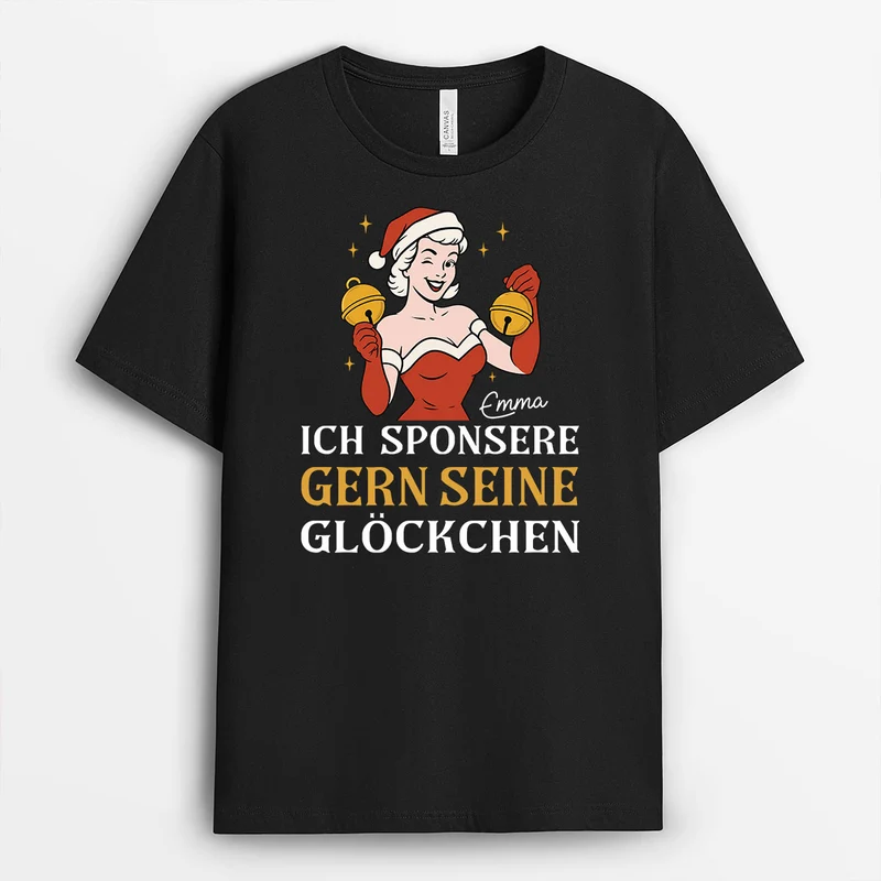 Ich Sponsere Gern Seine Glöckchen - Personalisierte Weihnachtsgeschenke | Partner T Shirts Lustig