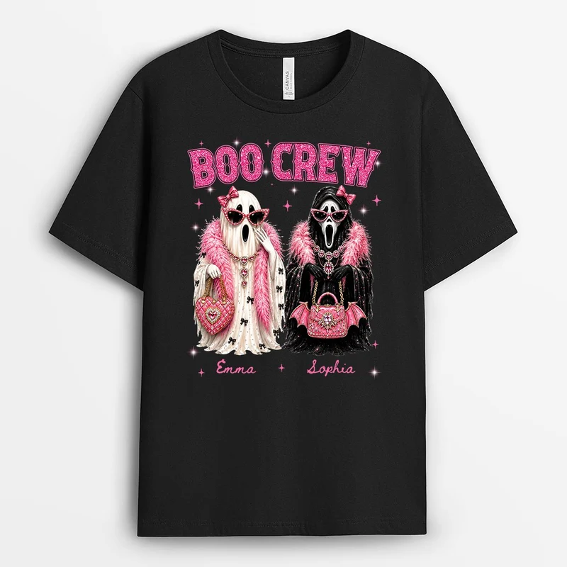 Boo Crew - Personalisiertes Geschenk | Halloween Shirt