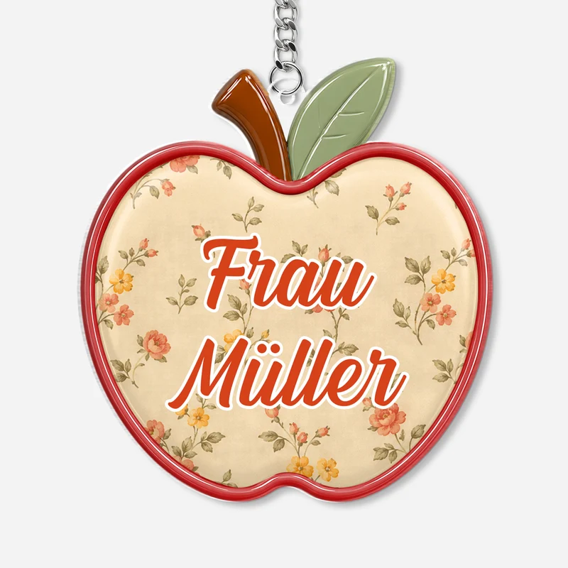Lehrer - Personalisiertes Geschenk | Namensanhänger Schlüssel