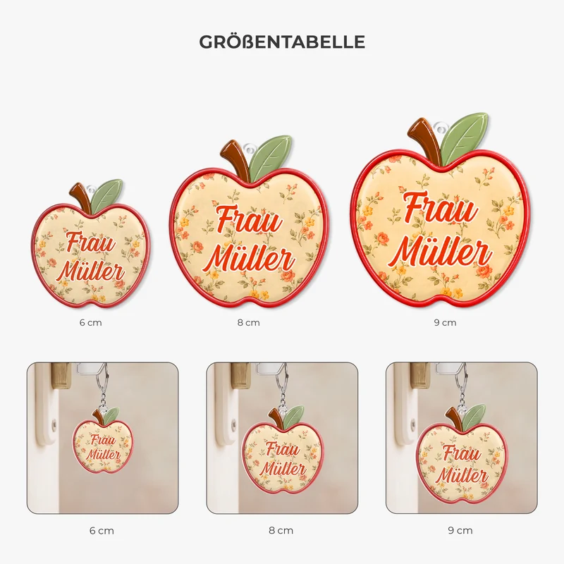 Lehrer - Personalisiertes Geschenk | Namensanhänger Schlüssel