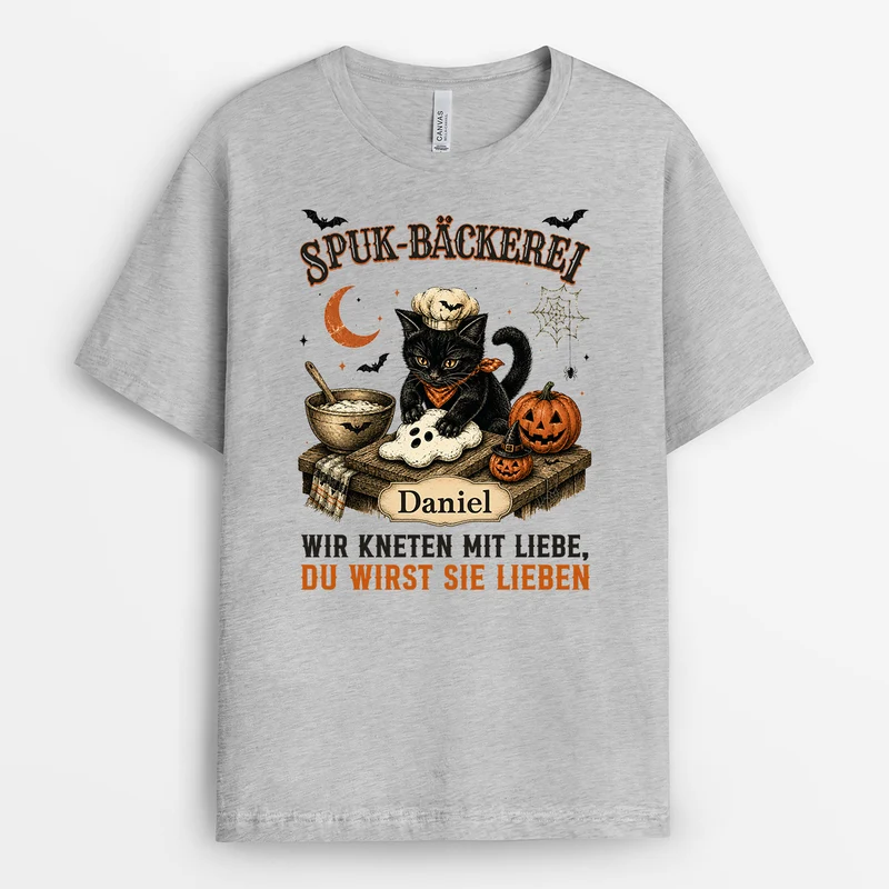Spuk-Bäckerei - Personalisiertes Geschenk | Halloween Shirt