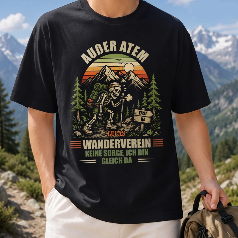 Wanderverein - Personalisiertes Geschenk | Lustige T Shirts