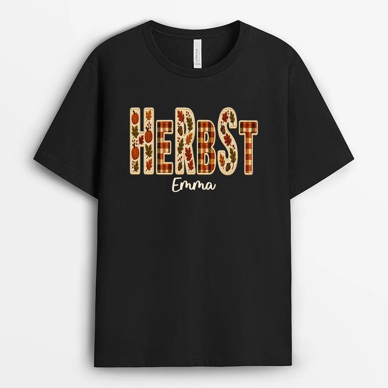 Herbst - Personalisiertes Geschenk | T Shirt Männer Frauen