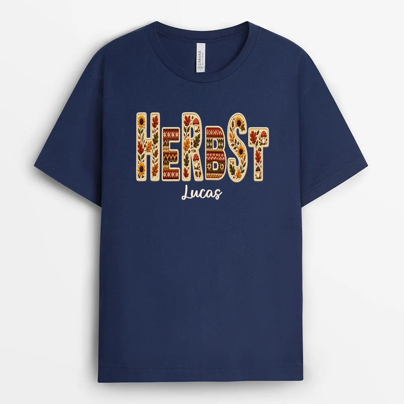 Herbst - Personalisiertes Geschenk | T Shirt Männer Frauen