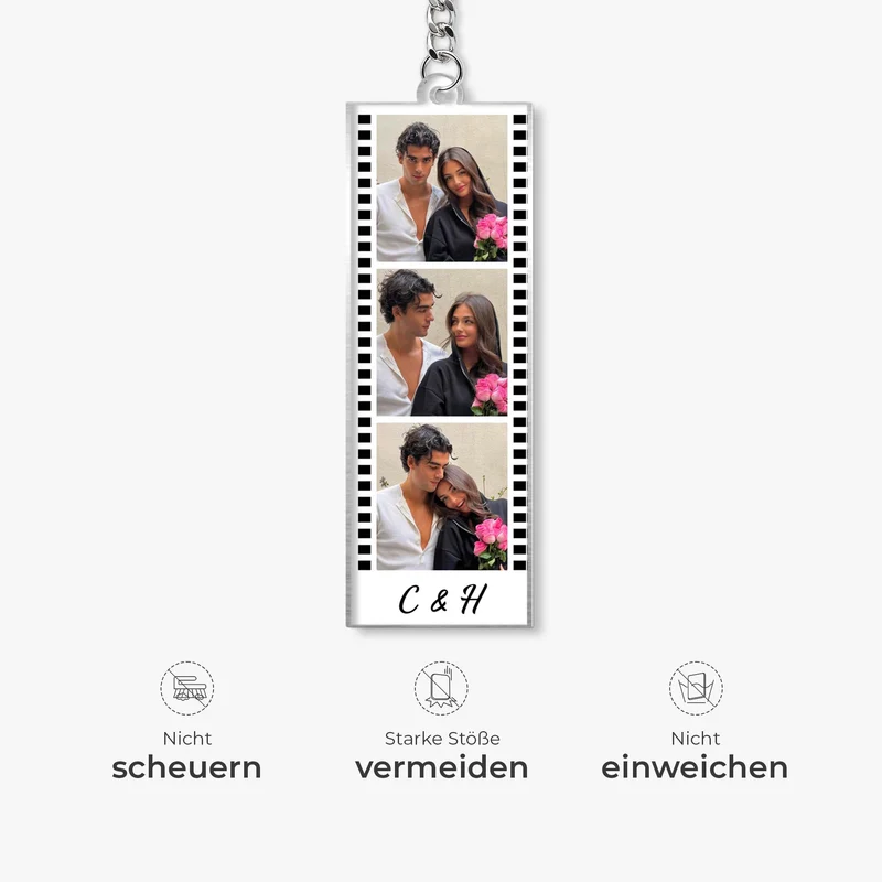 Film Bilder - Personalisierte Geschenke Foto | Acryl Schlüsselanhänger
