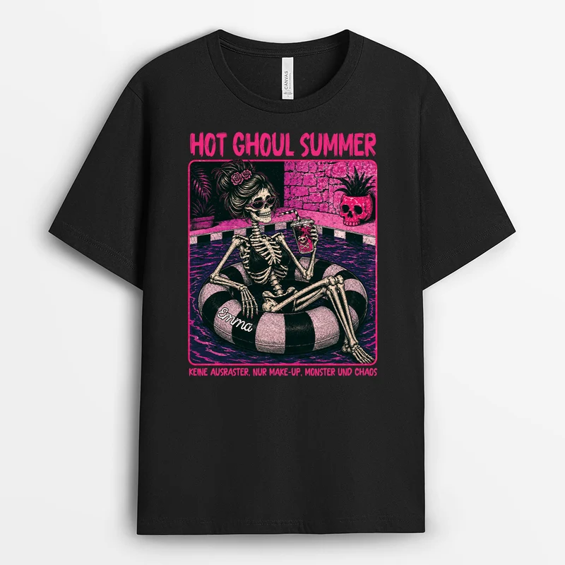 Hot Ghoul Summer - Personalisierte Geschenke | Sommer Shirt Damen
