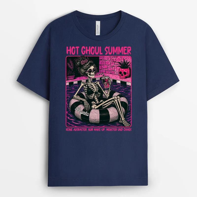 Hot Ghoul Summer - Personalisierte Geschenke | Sommer Shirt Damen