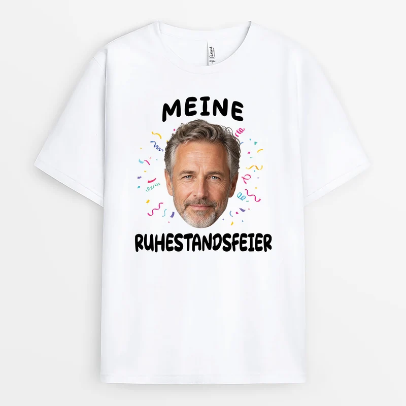 Ruhestands-Crew - Personalisiertes Geschenk | T Shirt Mit Bild