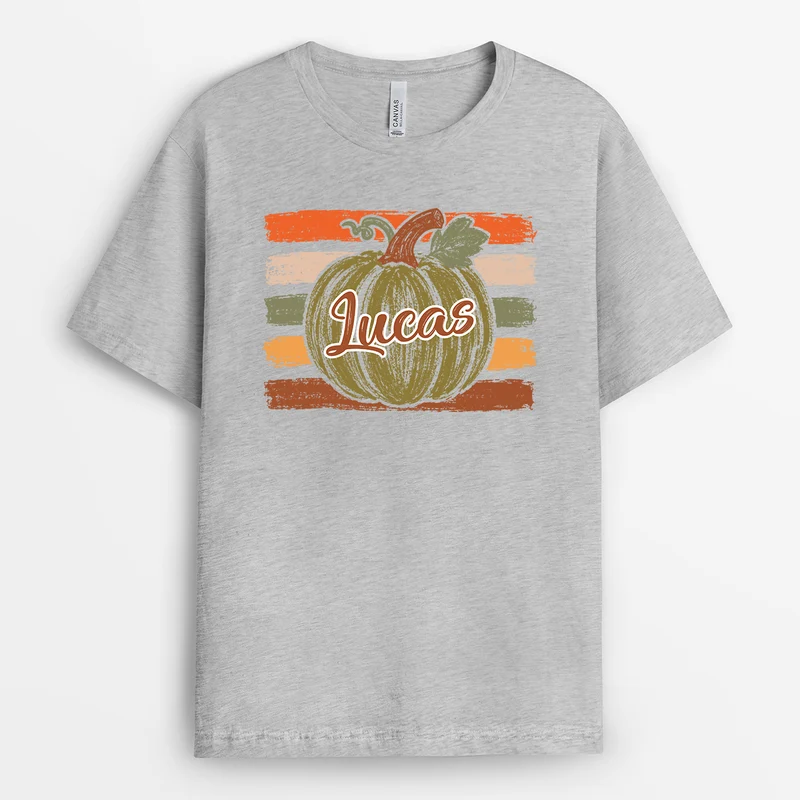 Kürbis - Personalisiertes Geschenk | T Shirts Damen Männer Herbst