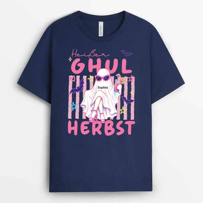 Heißer Ghul-Frühling - Personalisiertes Geschenk | Shirt Halloween Damen Schwarz