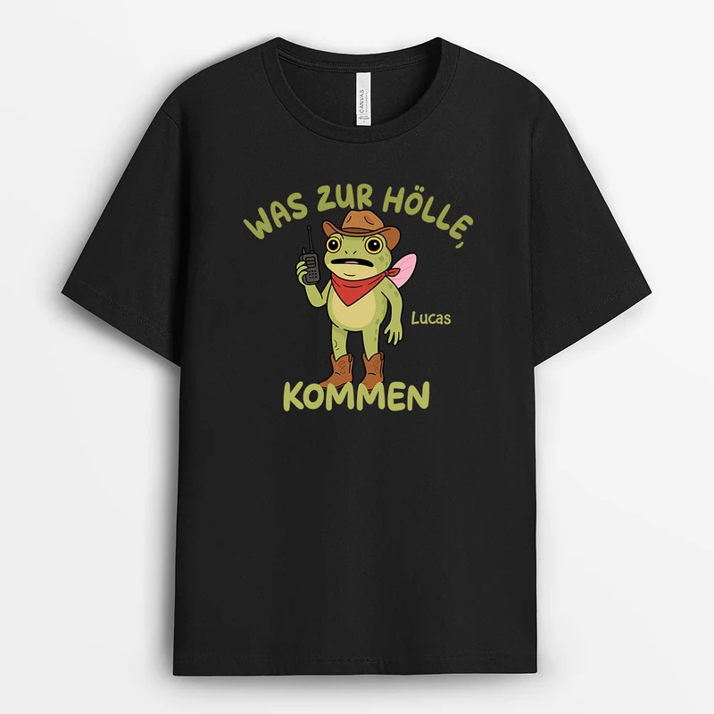 Was Zur Hölle Kommen - Lustige Personalisierte Geschenke | Kollegen Freundschafts T Shirts