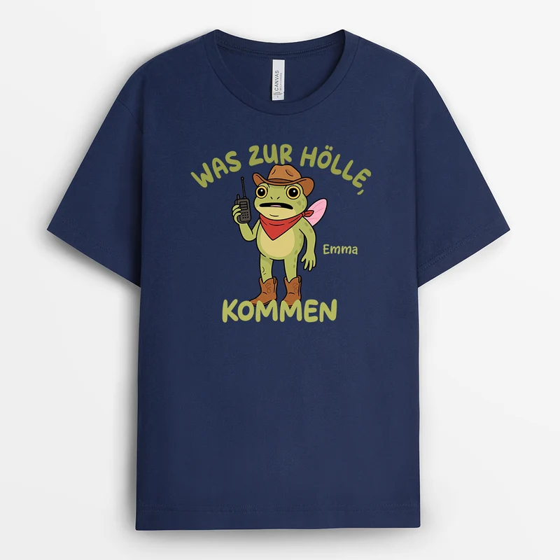 Was Zur Hölle Kommen - Lustige Personalisierte Geschenke | Kollegen Freundschafts T Shirts