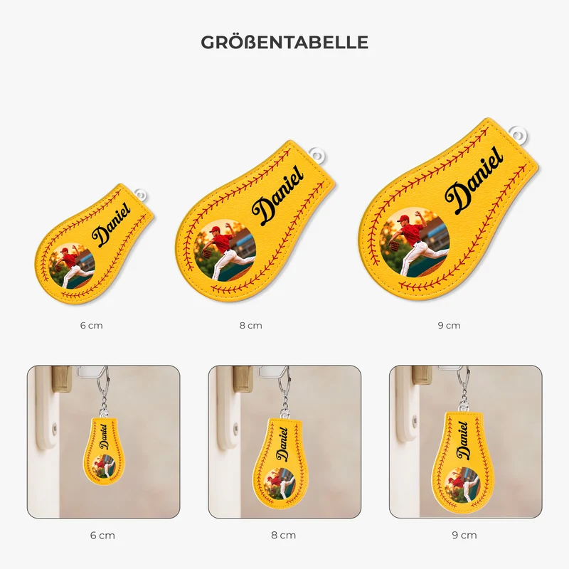 Sportarten + Name - Personalisierte Geschenke Foto | Acryl Schlüsselanhänger Männer Frauen