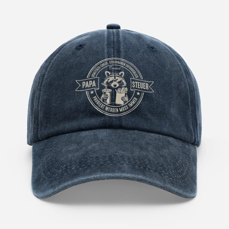 Probiert Werden Muss Immer - Personalisierte Geschenke Lustig | Washed Cap Opa Papa