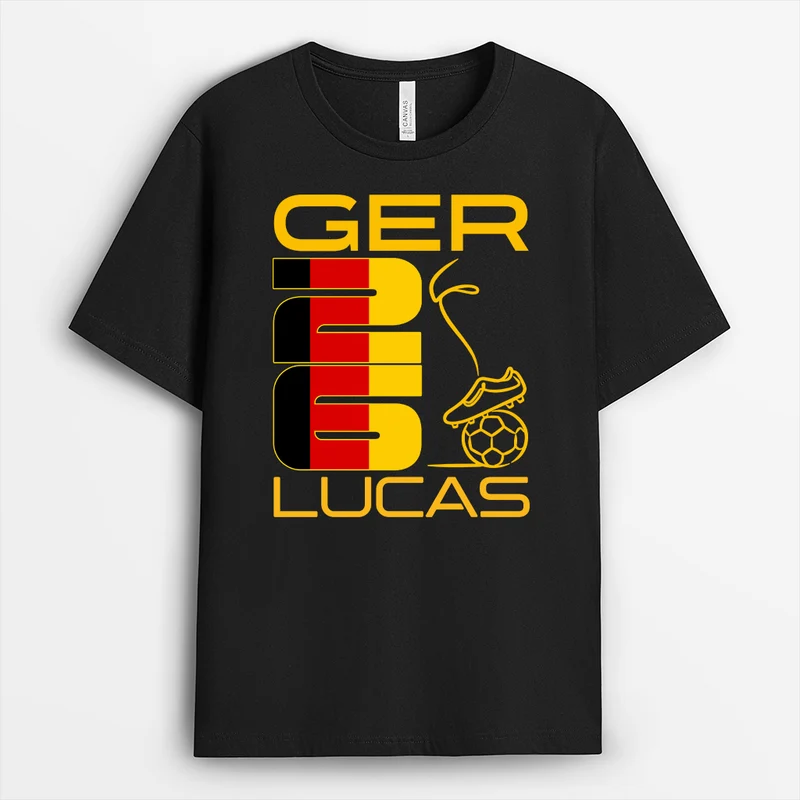 Trophäe - Personalisiertes Geschenk | Fussball Shirt