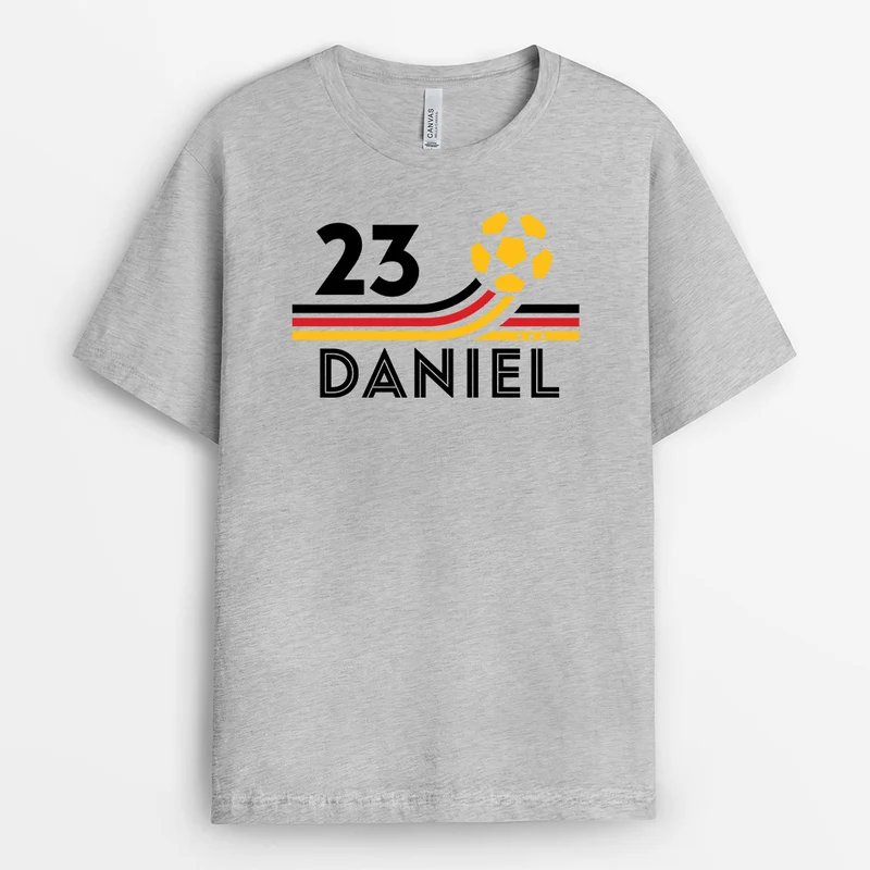 Name + Nummer - Personalisiertes Geschenk | Fussball Shirt