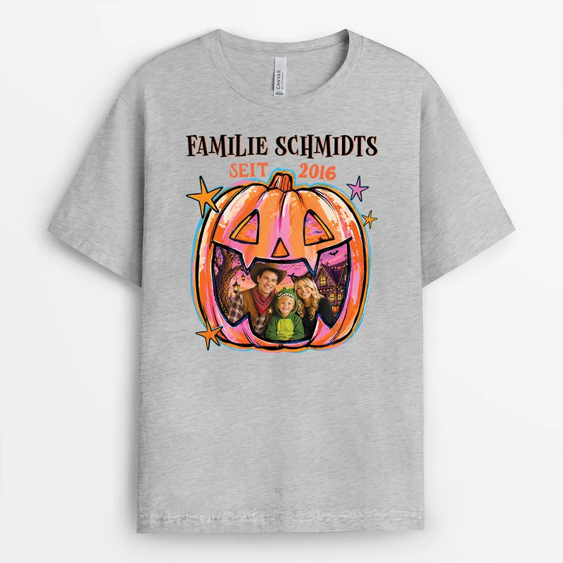 Halloween - Personalisiertes Geschenk | T Shirt Mit Bild