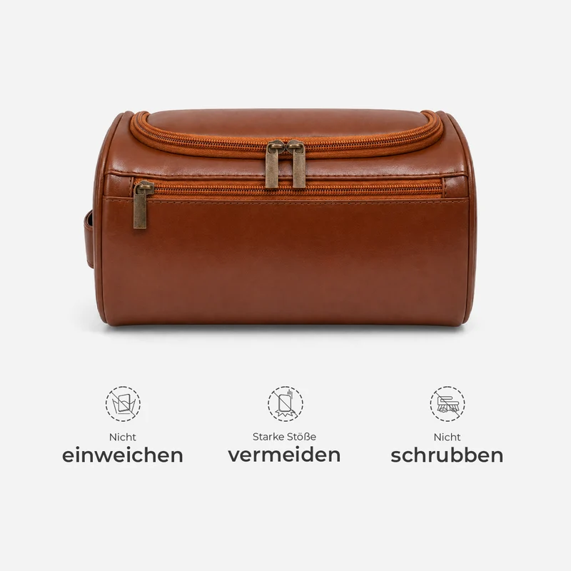 Männerkram - Personalisierte Geschenke Für Männer | Kulturtasche Leder