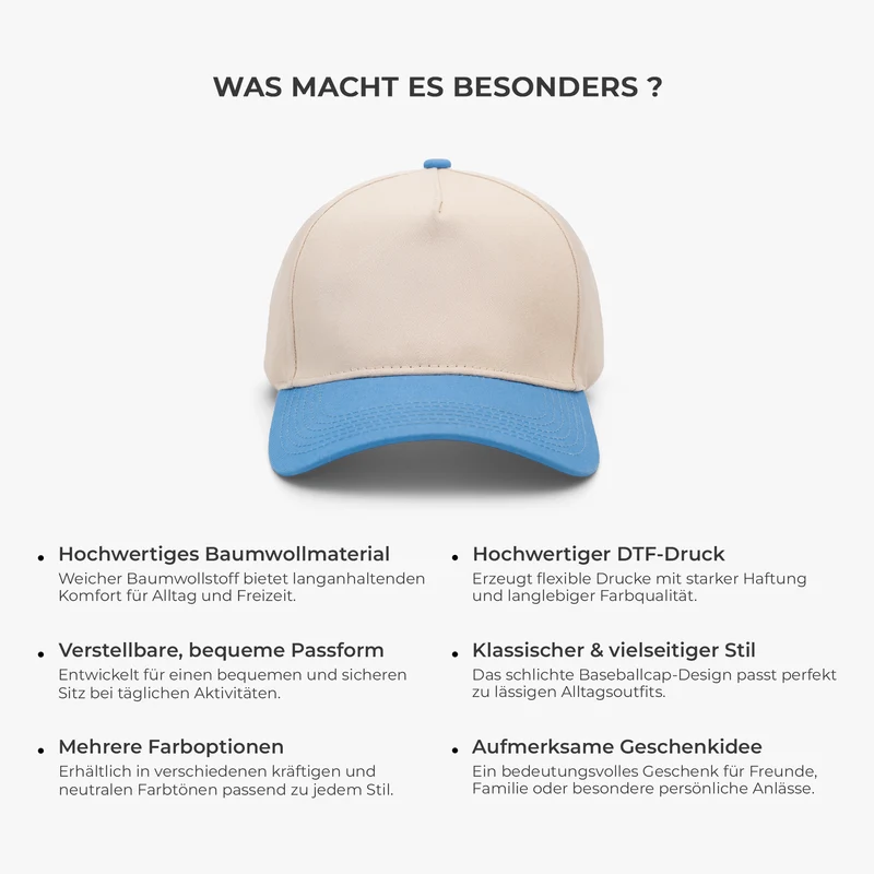 Camping - Personalisiertes Geschenk | Baseball Cap