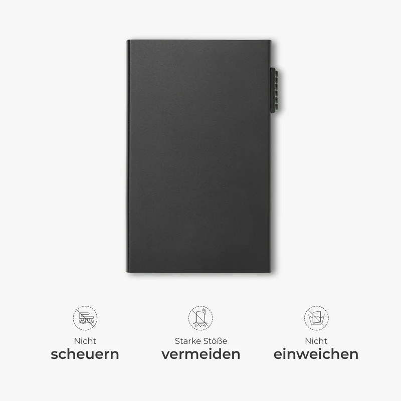 Classic Limitierte Edition - Personalisiertes Geschenk | Aluminium Kreditkartenetui Papa Opa