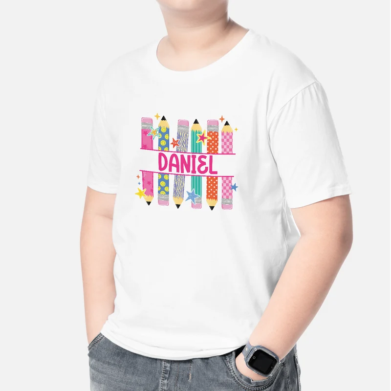 Schulstart T Shirt - Personalisierte Geschenke Kinder | Schulkind T-Shirt