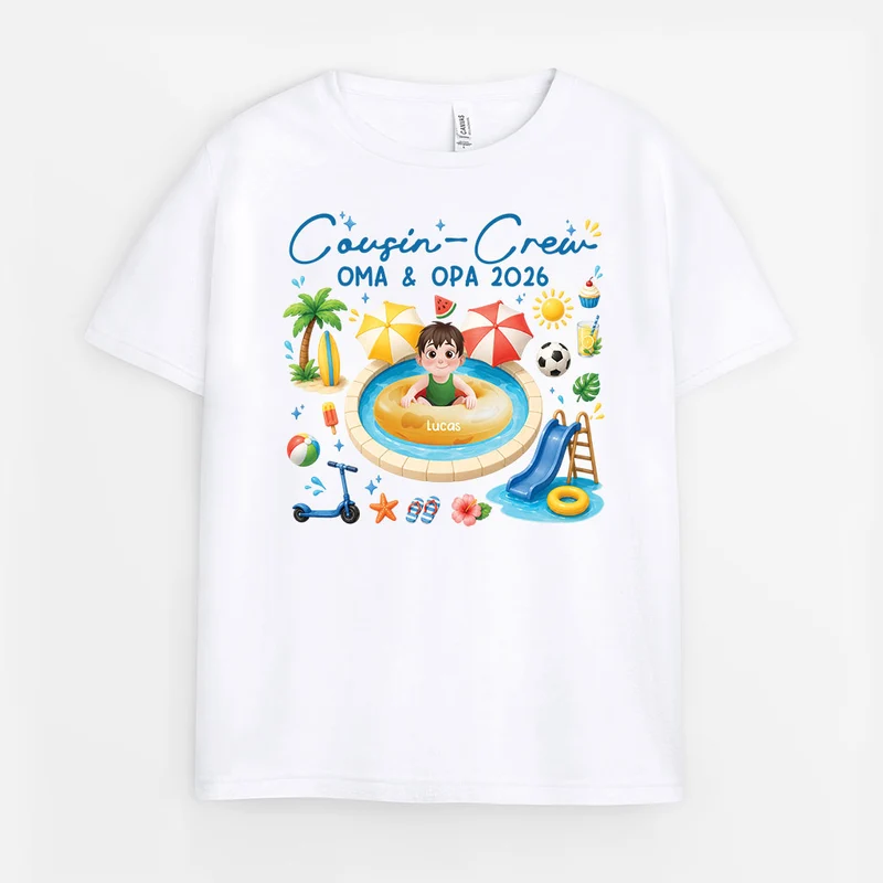 Cousin-Camp Sommer - Personalisierte Geschenke Kinder | T-Shirts