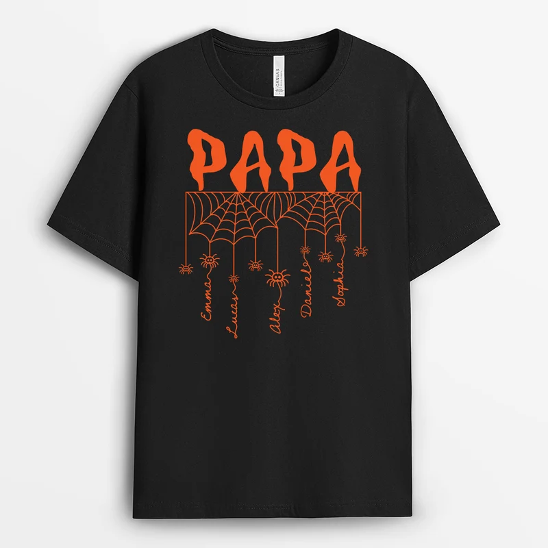 Mama Papa - Personalisiertes Geschenk | Halloween Shirt