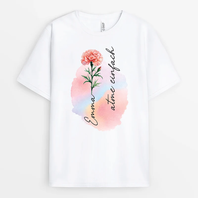 Atme Einfach - Personalisiertes Geschenk | Yoga Shirt