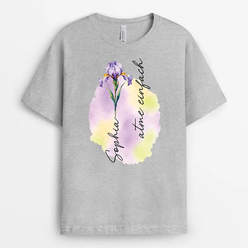 Atme Einfach - Personalisiertes Geschenk | Yoga Shirt